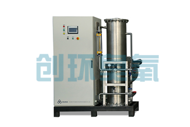 湖州高色度印染废水生化后仍不达标?臭氧发生器深度脱色工艺如何兜底?